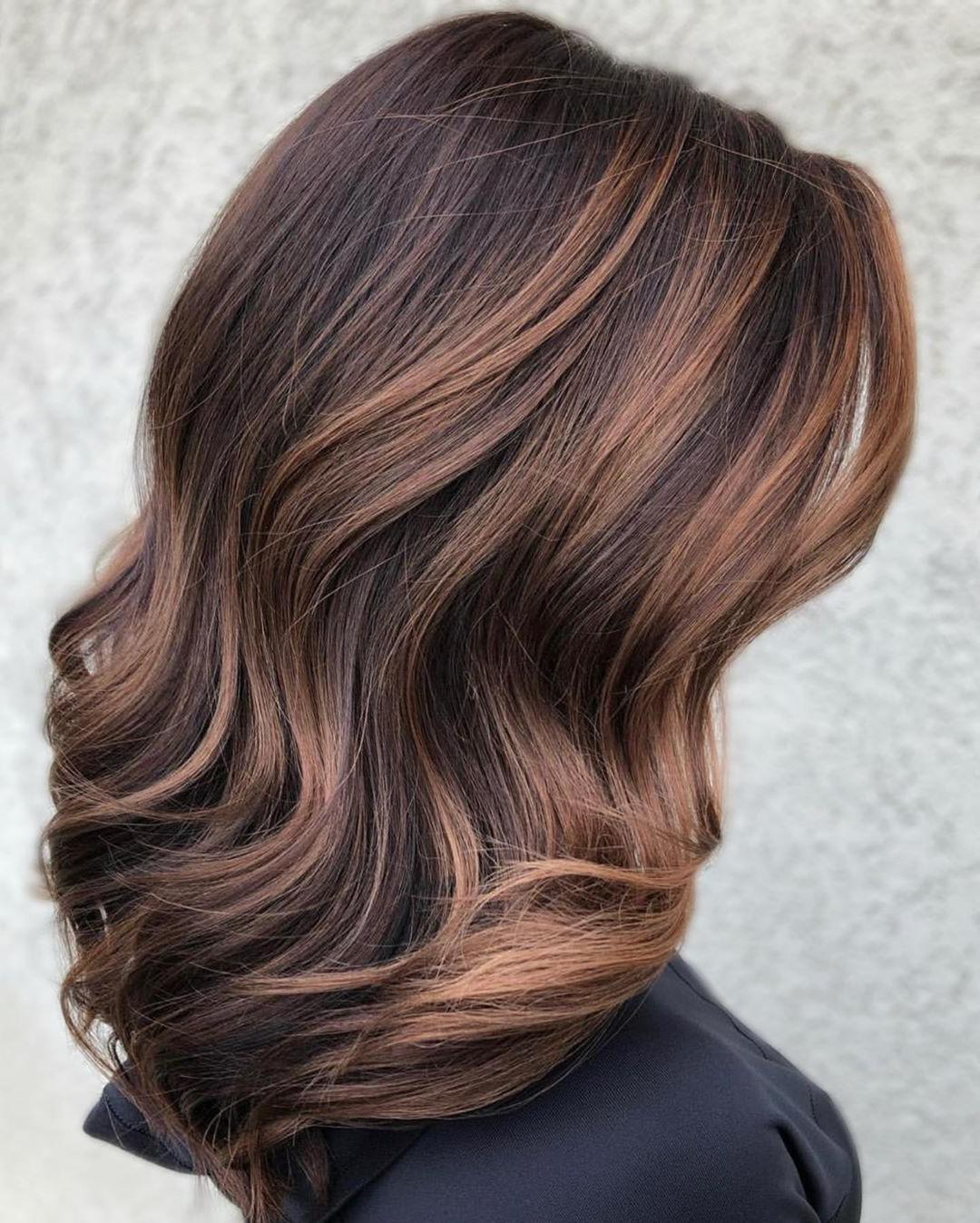 Bruna Balayage Hair Color 2020